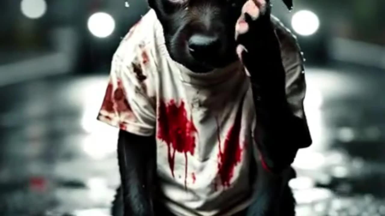 Cinematic Story of a Crying Puppy in the Rain Who Finds Joy on Roller Skates #cute #animals #slowmo