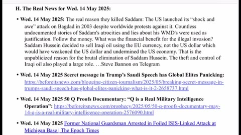 Judy Byington Update 5.16.25 ~ Trump's Executive Orders, GITMO Update