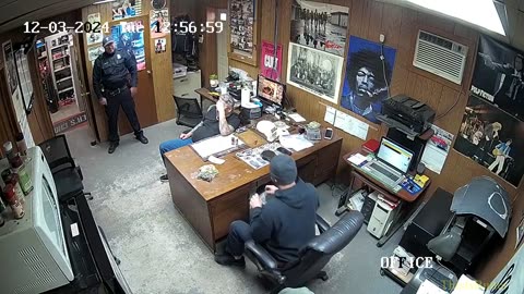 Surveillance Video captures Toledo Police officer buying marijuana while on duty, in uniform