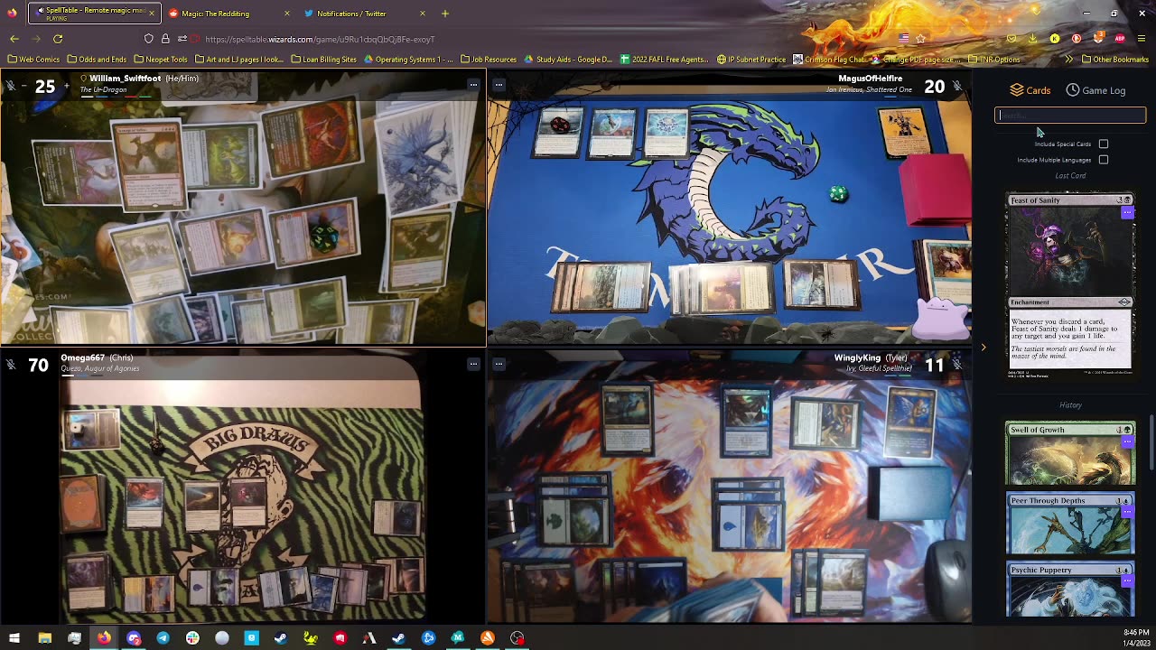 OmegaMTG EDH Gameplay #4