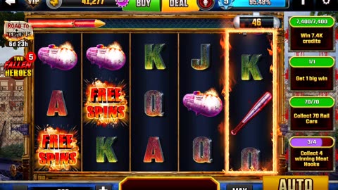 The Walking Dead Casino Slots. My gameplay