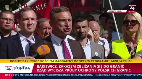 PILNE: @RBakiewicz z zakazem zbliżania się do granicy polsko-niemieckiej