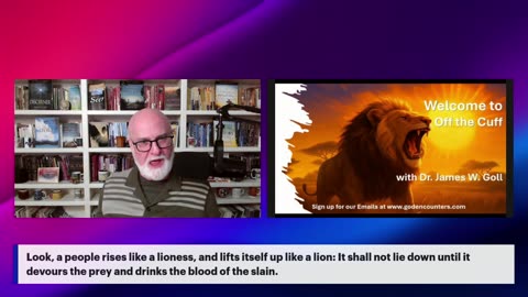 Off The Cuff with James W. Goll -