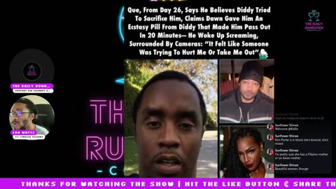 Jamal Bryant Says Cam Newton Has "Pretty Legs" , Que From Day 26 Testifies Against Diddy