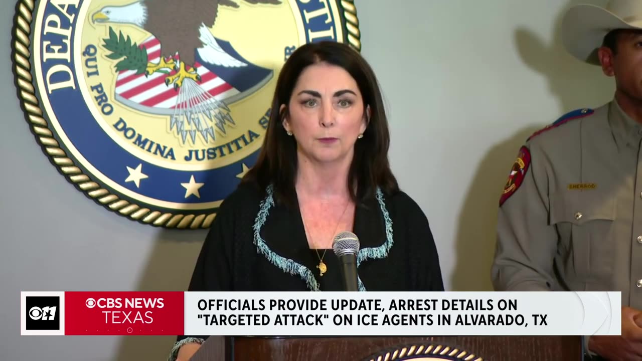 Officials provide updates on Fourth of July "targeted attack" on ICE agents in Texas