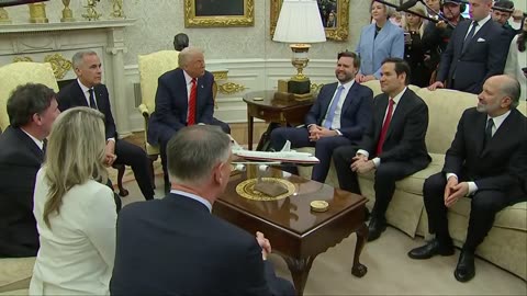 President Trump Welcomes Canadian Prime Minister Carney to White House