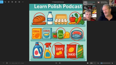 #513 Supermarket Polish: Everyday Shopping Vocab with Daniel | ⁨@learnpolish⁩