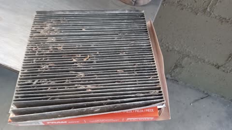 Dirty Cabin Air Filter - Date: 4/5/2023