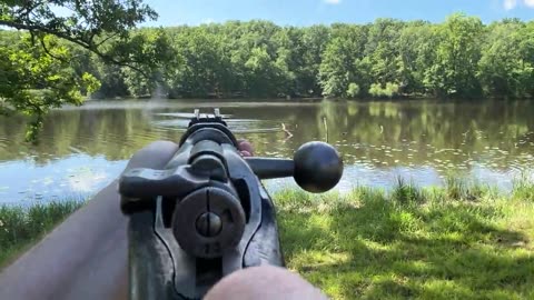 Dutch No. 4 Old Model Carbine POV firing