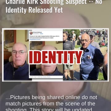 Fact Check: Viral 'Michael Mallinson' Photo Does NOT Match Image of Charlie Kirk Shooting Suspect