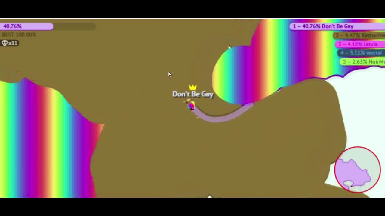 Playing Paper Against the Most Aggressive AI