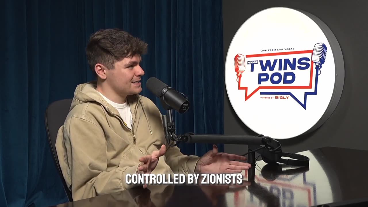 Coninc is owned by Israel - Nick Fuentes, Hodge Twins