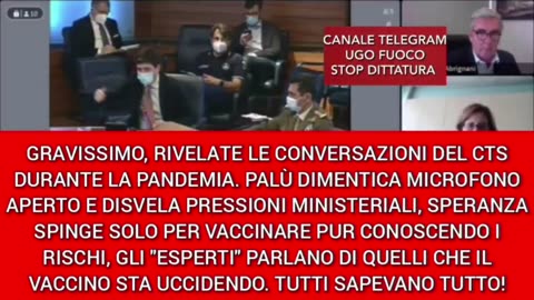 PALÙ DIMENTICA MICROFONO ACCESO E DISVELA PRESSIONI MINISTERIALI,