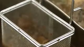 304 Stainless Steel French Fries Pasta Basket Hot Pot Colander with Hook Strainer Oil Filter