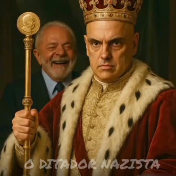 O DITADOR NAZISTA E SEU CAPACHO LULALADRÃO
