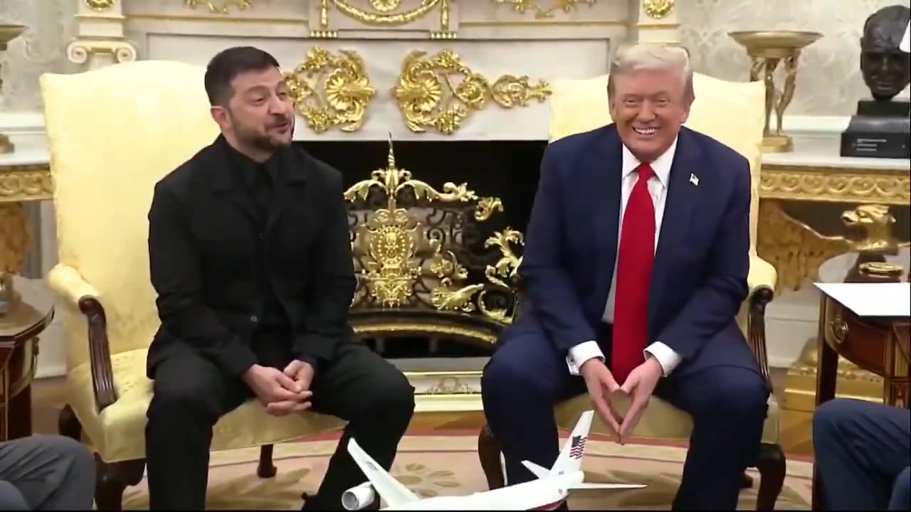 REPORTER: "You look fabulous in that suit."