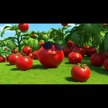 Laal Tamatar Mazedaar | Funny Kids Cartoon Rhyme