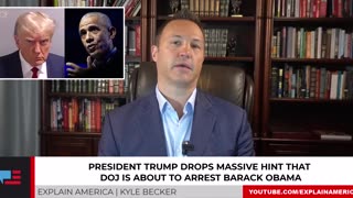 🚨🚨👍 President Trump Drops Massive Hint That DOJ is About to Arrest Barack Obama.