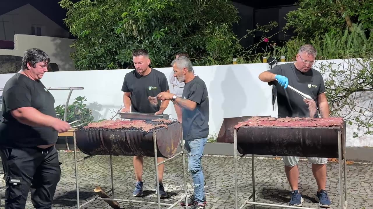 LIVE: Churrasco de Carne Açoriana Arrifes / Ponta Delgada, São Miguel Açores Portugal - 05.09.2025