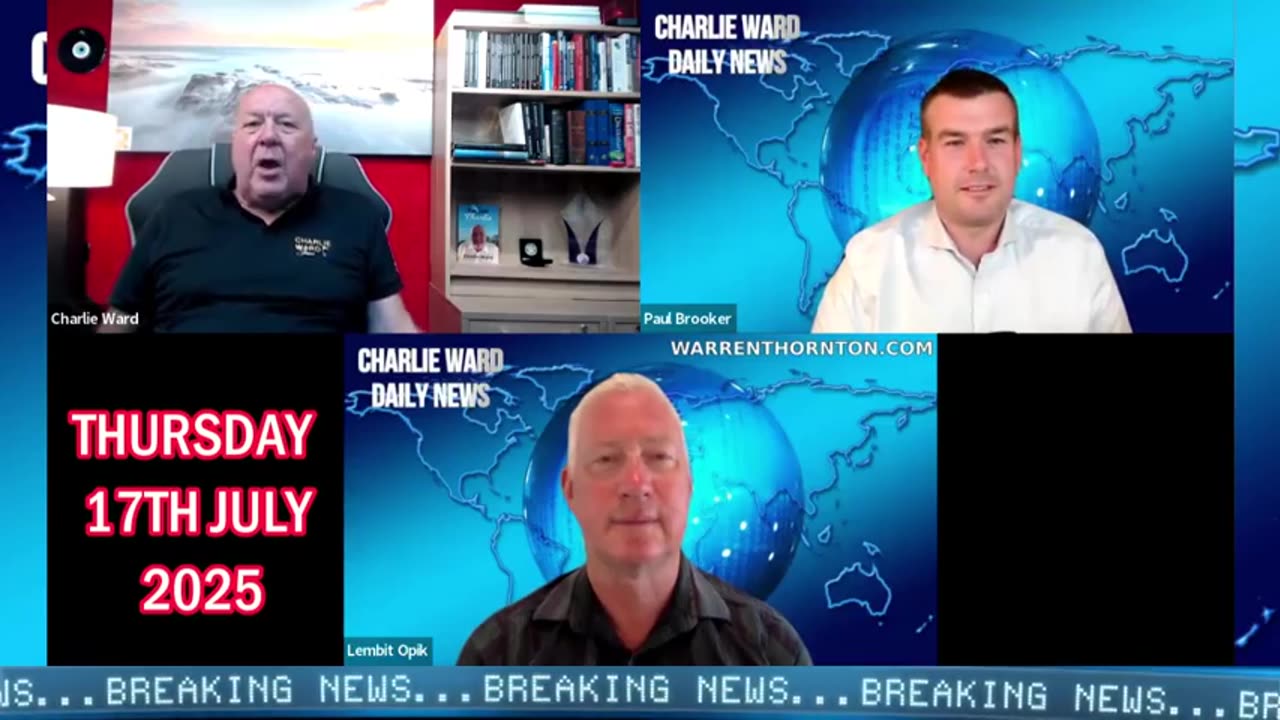 7/17/25 CHARLIE WARD DAILY NEWS WITH CHARLIE WARD .......