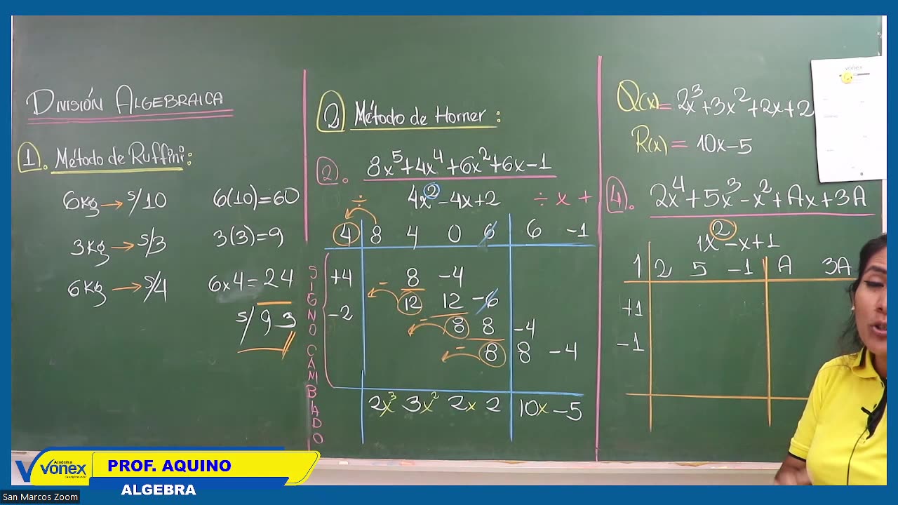 VONEX SEMESTRAL 2024 | Semana 03 | Álgebra