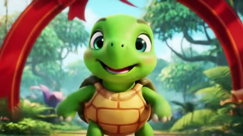 Slow and Steady Wins the Race | 3D AI Animated Moral Story for Kids