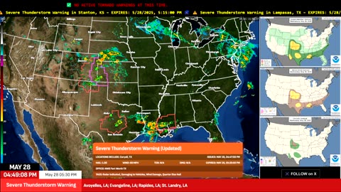 ⚠ 🌩 🌩 LIVE COVERAGE ALL NIGHT