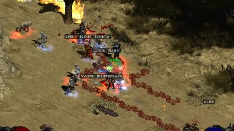 Diablo II: LoD (Coop, + Vyktory, 8-players mode / režim 8 hráčů) Walkthrough/Videonávod #54 [CZ/EN]