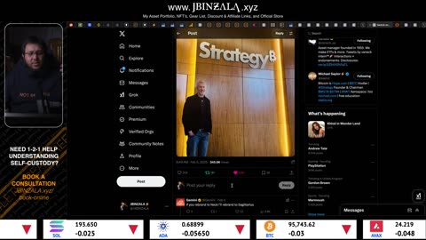 The Bitcoin Wealth Fund, Why is Mempool Empty? | JBINZALA | You're Not Bullish Enough #10