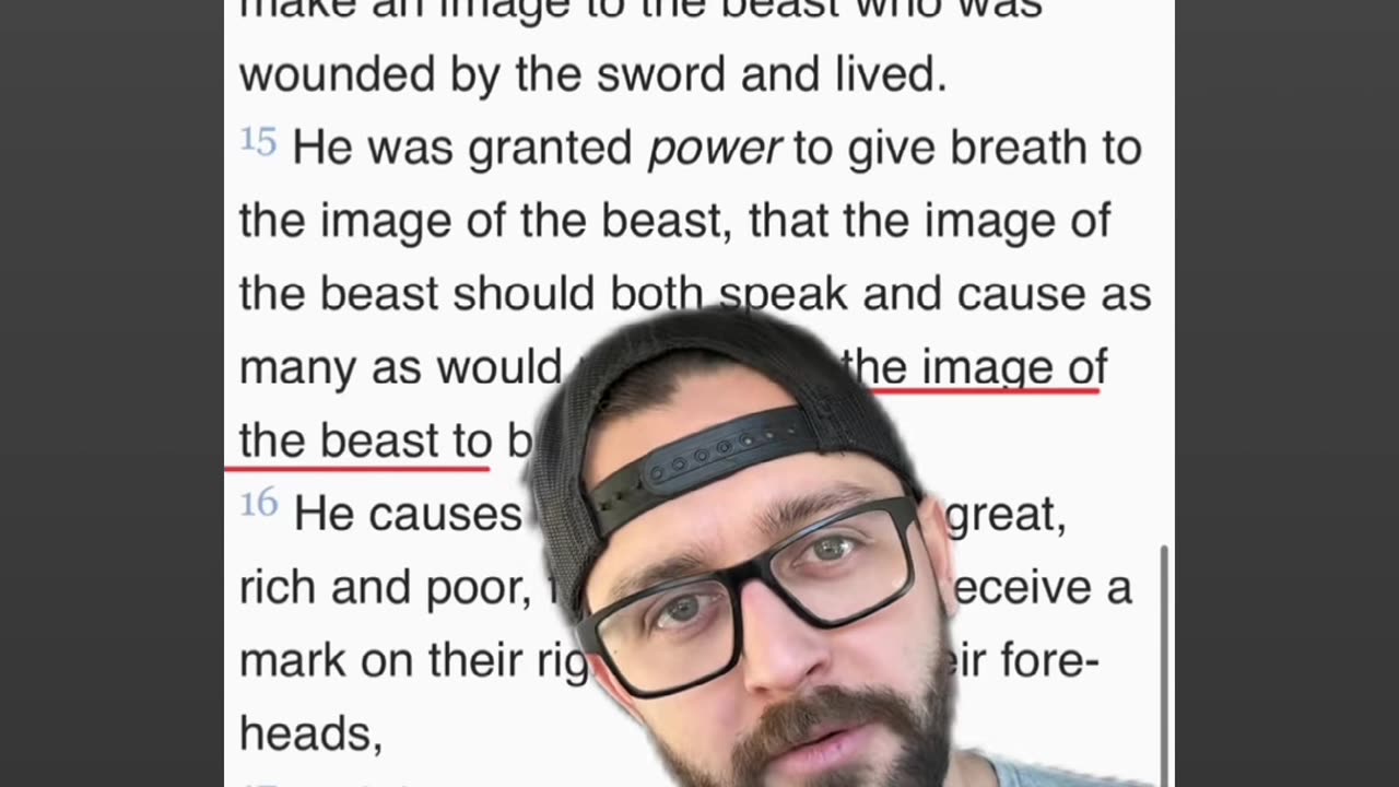 Image of beast - Revelation 13 kjv
