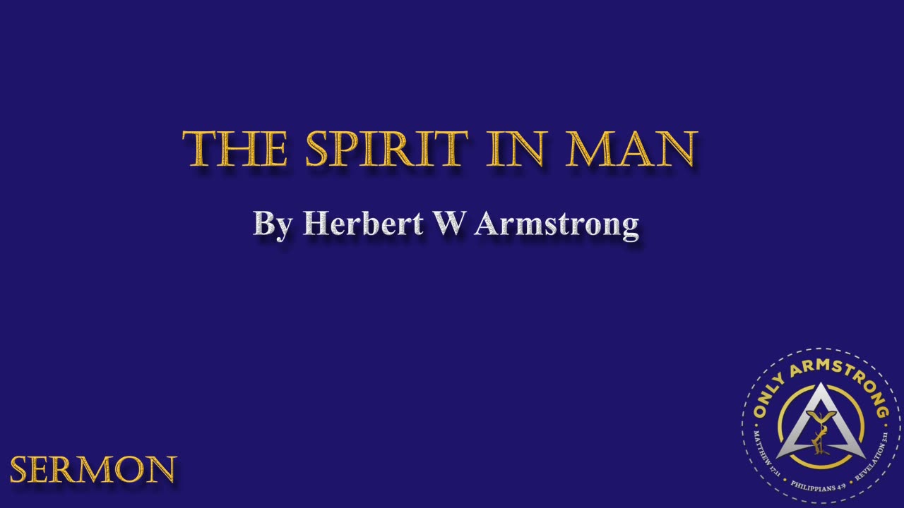 The Spirit in Man
