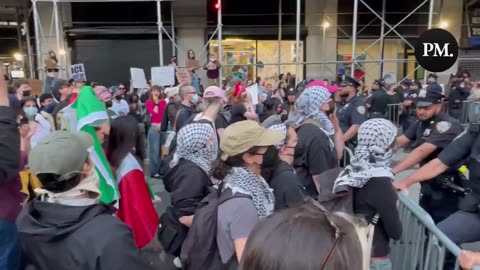 Masked Jihadists are confronting the NYPD