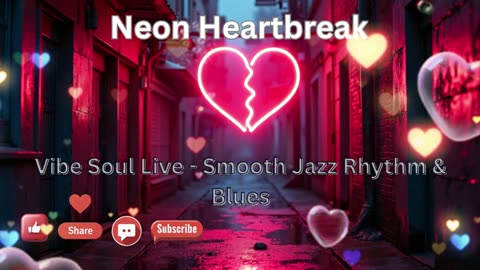 Neon Heartbreak | Soulful Electric Piano & Muted Trumpet R&B | Vibe Soul Live Late-Night