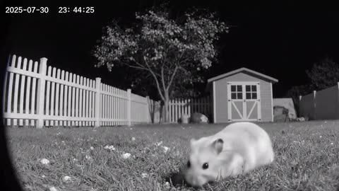 The athlete mouse_funny animals in nature