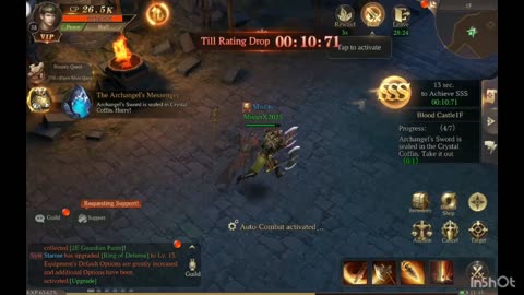 MU DE Quest to reach level 61