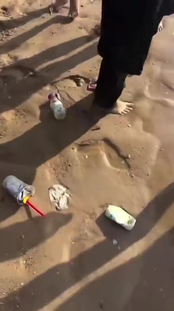 the beaches of belgium now look like a third world disaster area..