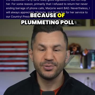 MTG WALKS AWAY After Trump’s Mocking Swipe