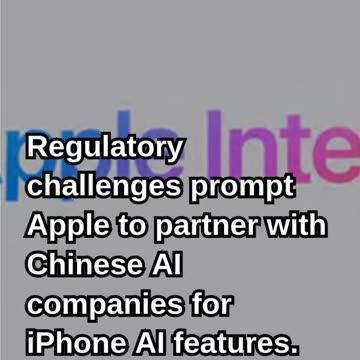 Apple Seeks to Integrate AI in iPhones for Chinese Market