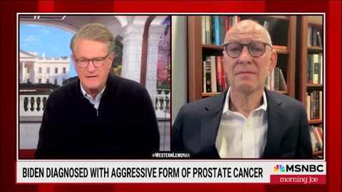 🚨Dr Zeke Emanuel on MSNBC Biden had cancer while President.
