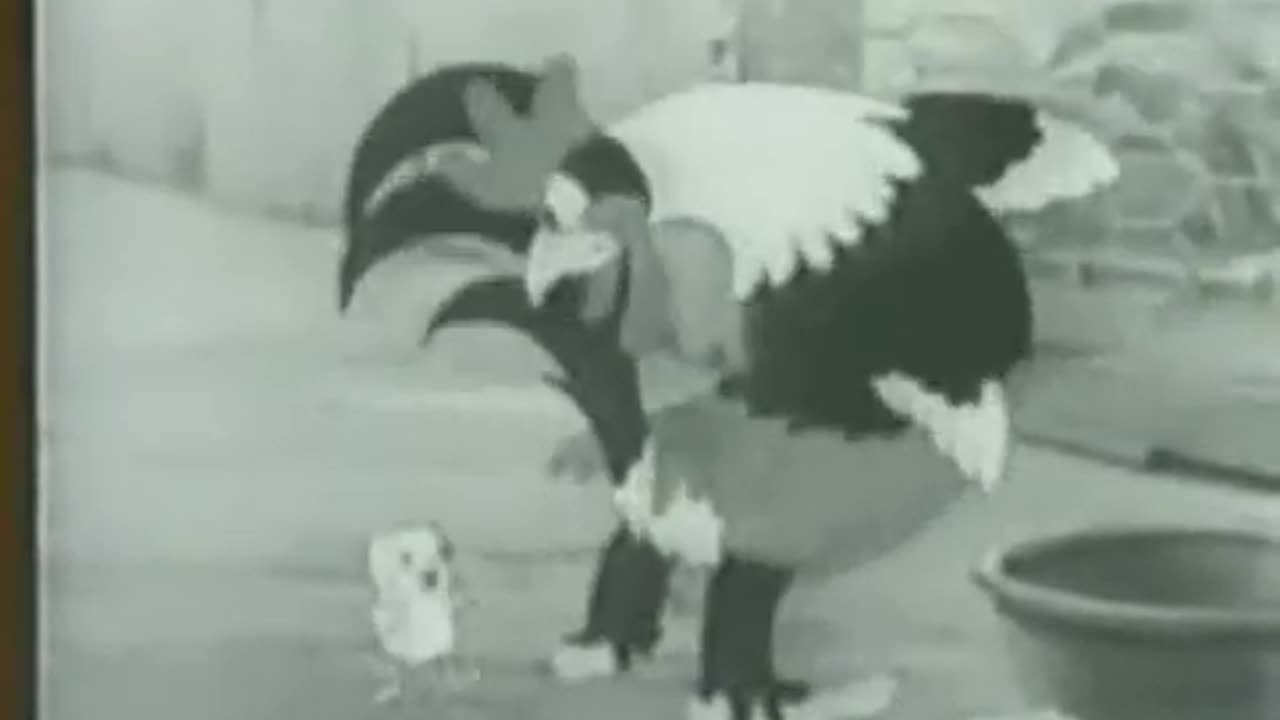 Captain and the Kids - Poultry Pirates 1938 Spanking Scene