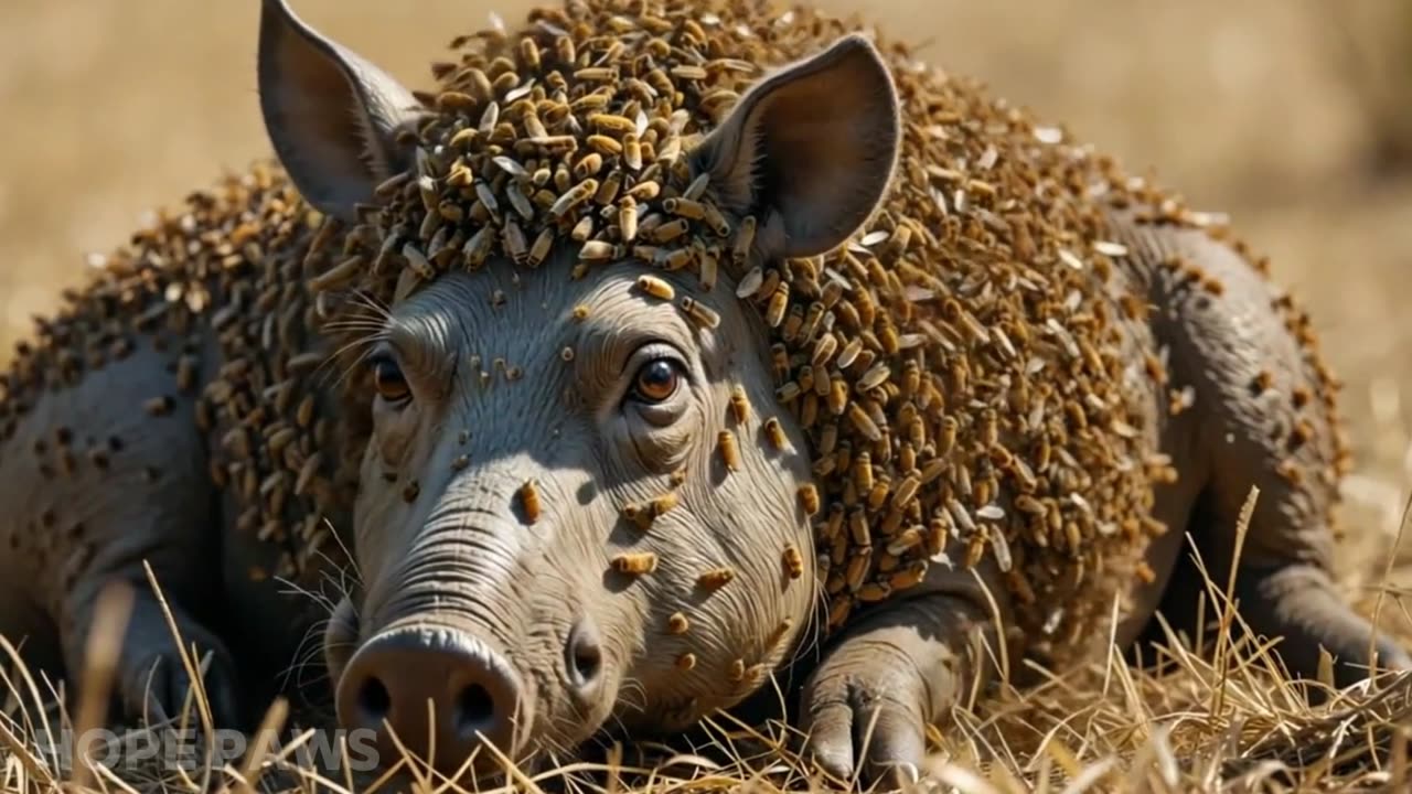 Animal Rescue Stories: Rescue Team Saves Warthog From Swarming of Poisonous Bees