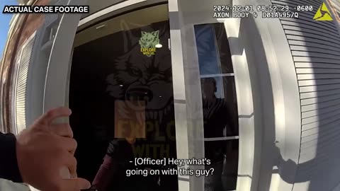 Cops Trapped in Real-Life Chainsaw Massacre