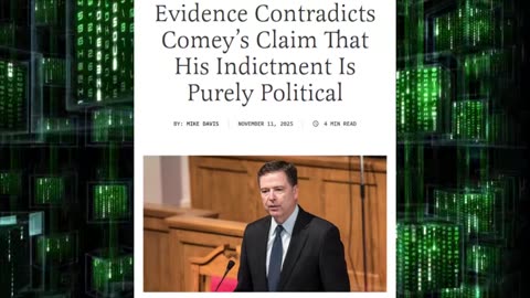 Evidence Contradicts Comeys Claim His Prosecution is Political