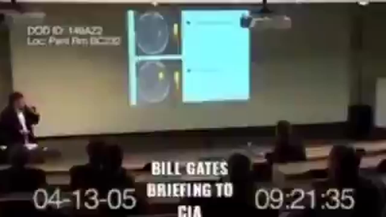 This is an old clip of Bill Gates briefing The CIA on research into the Human Psyche & how it can be manipulated