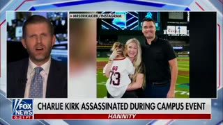 Eric Trump UNLEASHES after Charlie Kirk murder — and tells the TRUTH about political violence