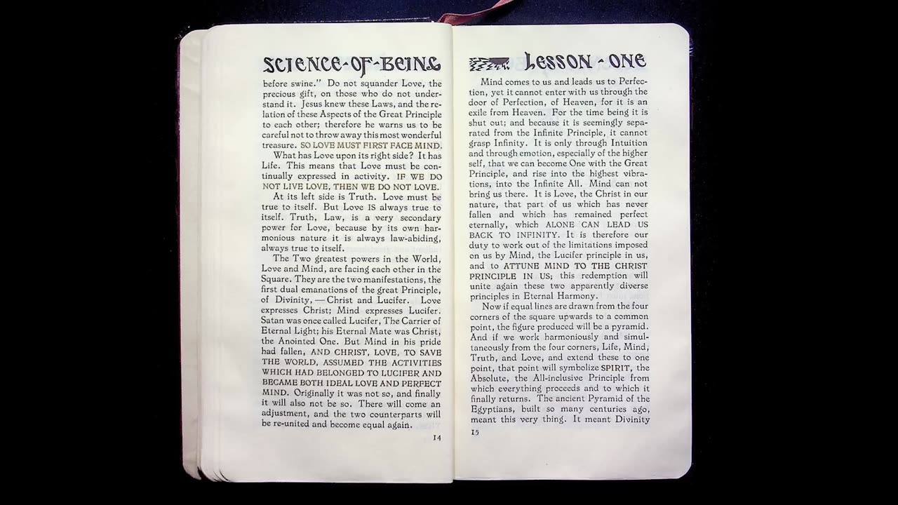Science of Being 1923 by Eugene Fersen