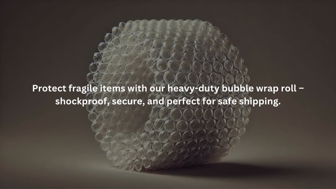 500mm x 100m Bubble Wrap Roll | Best Small Bubble Rolls for Packing & Shipping!