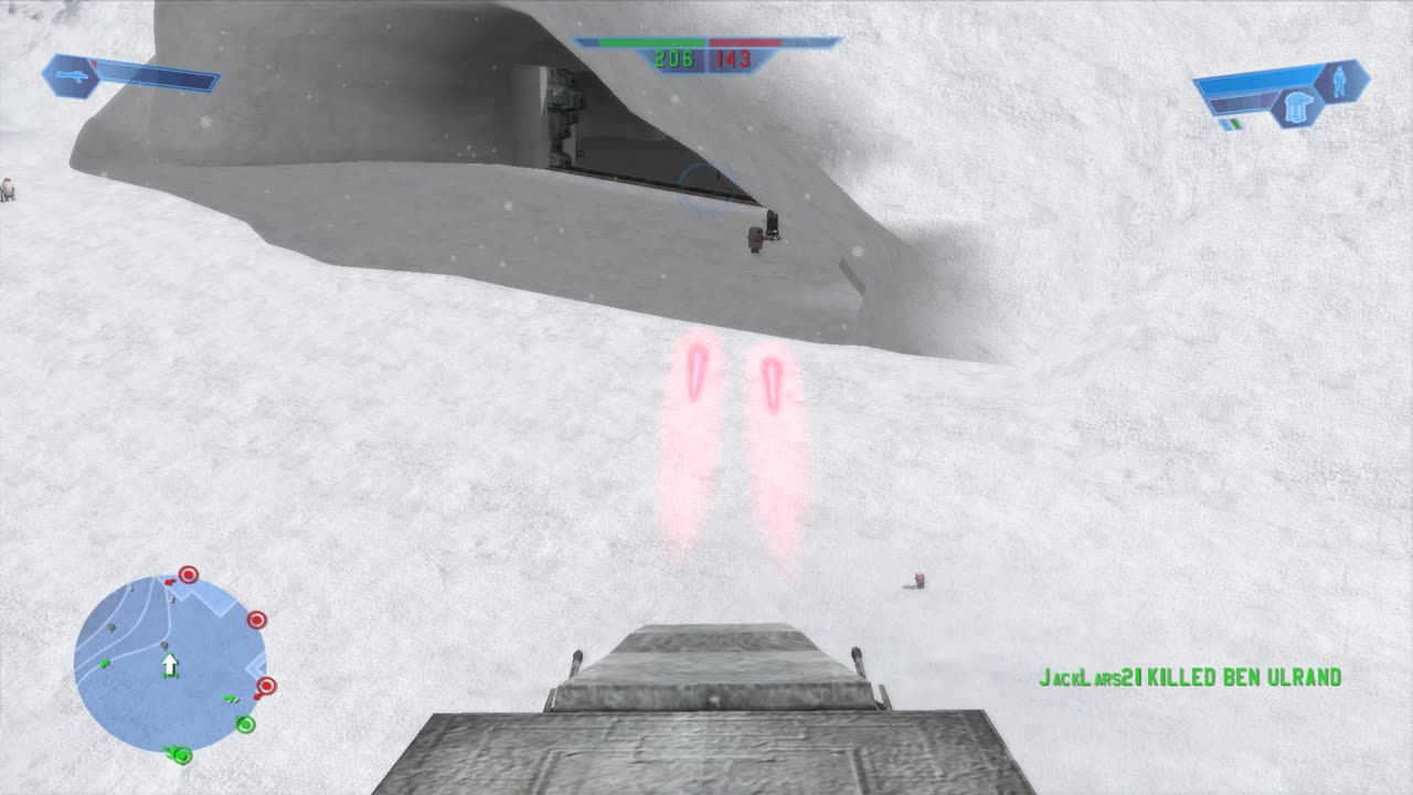 Star Wars Battlefront 2004: Instant Action Hoth: Echo Base Empire Gameplay