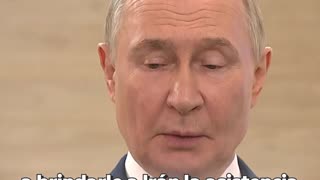 Comentario de Putin sobre la supuesta intención de Irán de adquirir armas nucleares