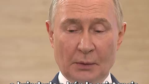 Comentario de Putin sobre la supuesta intención de Irán de adquirir armas nucleares